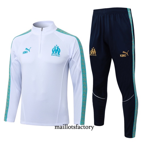 Maillotsfactory Site Survetement Marseille 2026/27 Blanc