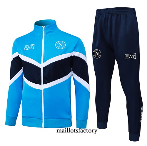 Maillotsfactory Achetez Veste Survetement Naples 2026/27 Bleu