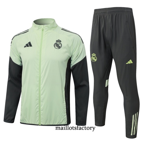 Maillotsfactory Achetez Maillot du Coupe vent Real Madrid 2026/27 Vert