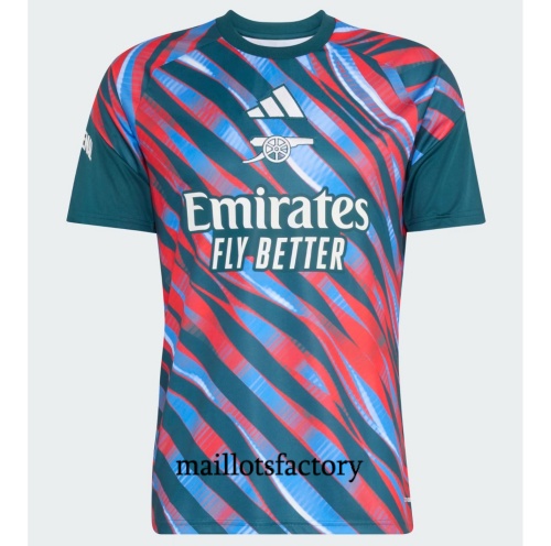 Maillot du Arsenal 2026/27 Pre-Match Rouge/bleu ciel