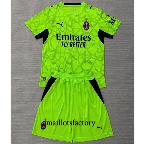 Maillot du AC Milan Enfant 2026/27 Gardien De But Vert