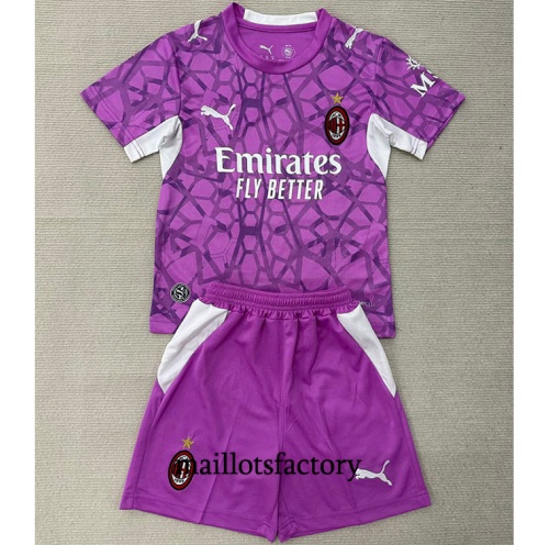 Maillot du AC Milan Enfant 2026/27 Gardien De But Violet
