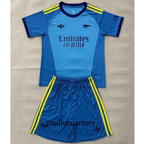 Maillot du Arsenal Enfant 2026/27 Gardien De But Bleu