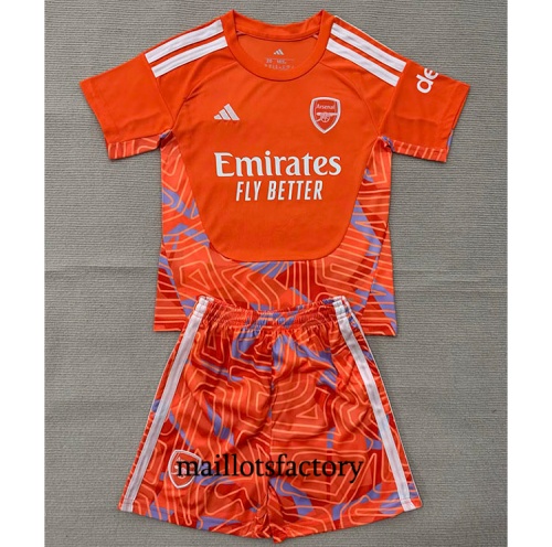 Maillot du Arsenal Enfant 2026/27 Gardien De But Orange