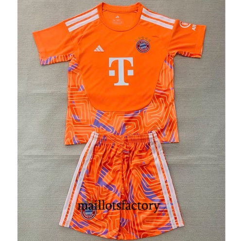 Maillot du Bayern Munich Enfant 2026/27 Gardien De But Orange