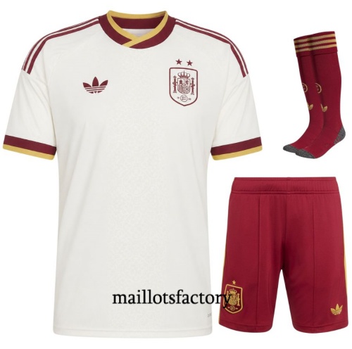 Maillot du Espagne Enfant 2026/27 Exterieur 2 Etoiles