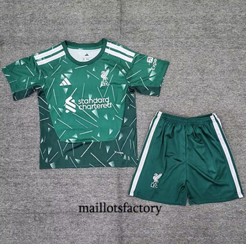 Maillot du Liverpool Enfant 2026/27 Gardien De But Vert