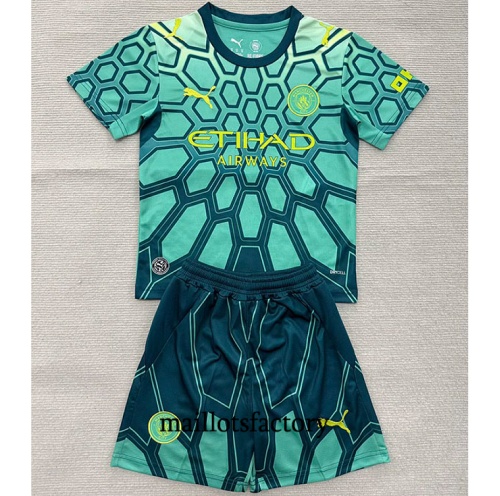Maillot du Manchester City Enfant 2026/27 Gardien De But Vert