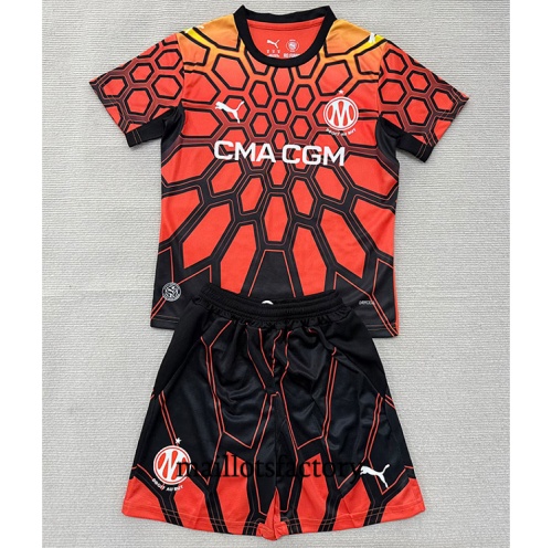 Maillot du Marseille Enfant 2026/27 Gardien De But Orange