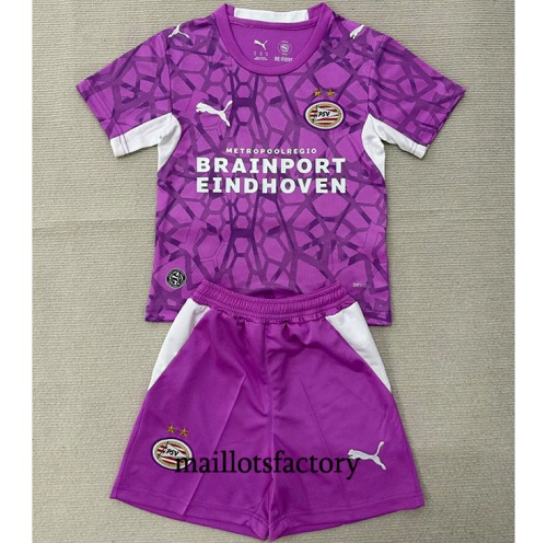 Maillot du PSV Eindhoven Enfant 2026/27 Gardien De But Violet