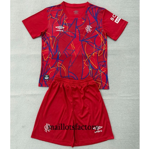 Maillot du Rangers Enfant 2026/27 Gardien De But Rouge