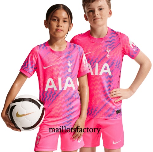 Maillot du Tottenham Hotspur Enfant 2026/27 Gardien de but Rose