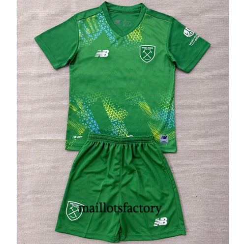 Maillot du West Ham United Enfant 2026/27 Gardien De But Vert