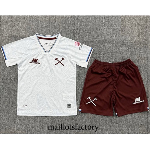 Maillot du West Ham United Enfant 2026/27 Exterieur