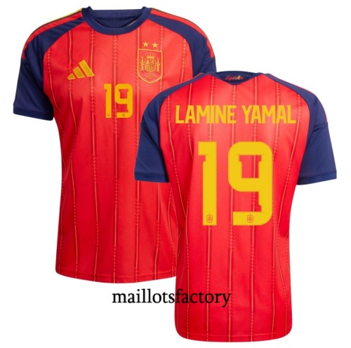 Maillot du Espagne 2026/27 Domicile Lamine Yamal 2 Etoiles