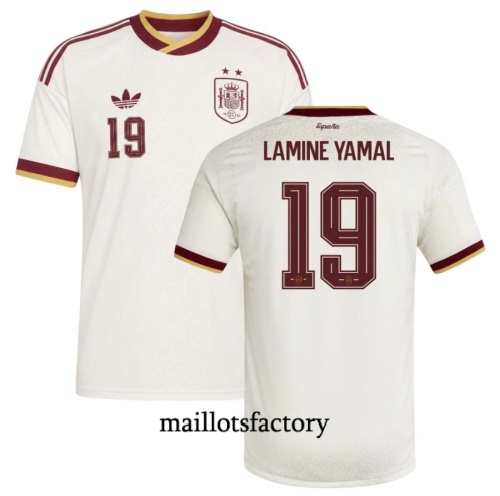 Maillot du Espagne 2026/27 Exterieur Lamine Yamal 2 Etoiles