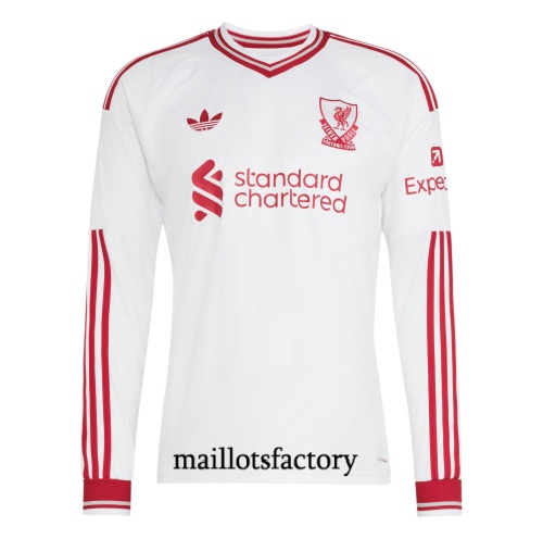 Maillot du Liverpool 2026/27 Exterieur Manche Longue