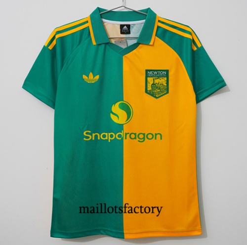 Maillot du Manchester United 2026/27 125e anniversaire Vert and Jaune