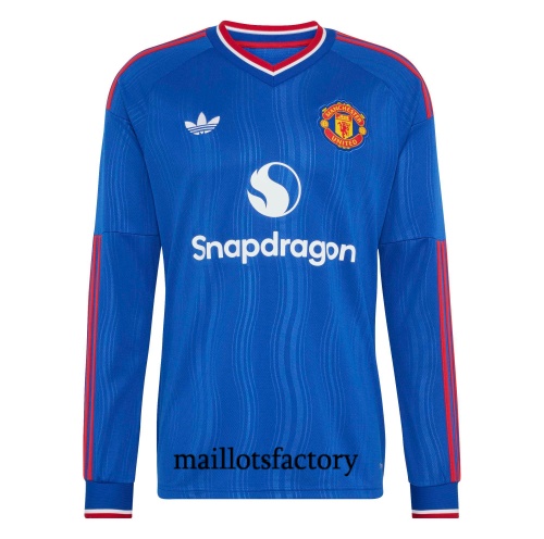 Maillot du Manchester United 2026/27 Exterieur Manche Longue