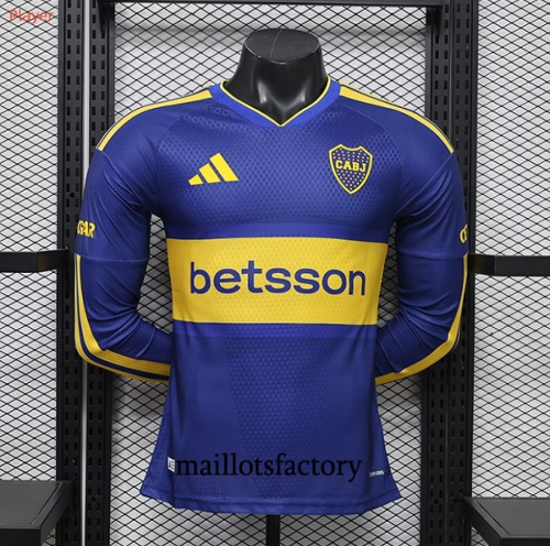 Maillot du Boca Juniors Player 2026/27 Domicile Manche Longue