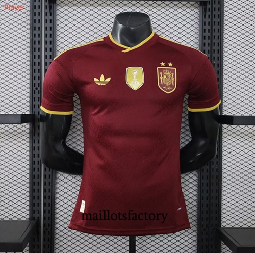 Maillot du Espagne Player 2026/27 Rouge Double Stars