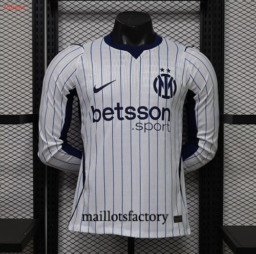 Maillot du Inter Milan Player 2026/27 Exterieur Manche Longue
