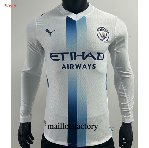 Maillot du Manchester City Player 2026/27 Exterieur Manche Longue