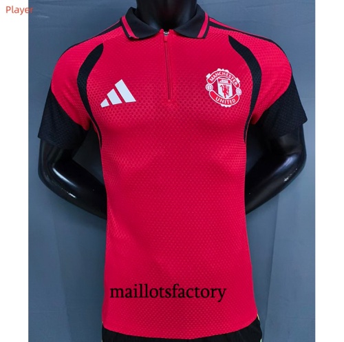 Maillot du Manchester United Player 2026/27 Training Rouge