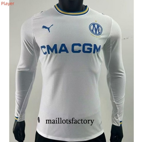Maillot du Marseille Player 2026/27 Domicile Manche Longue