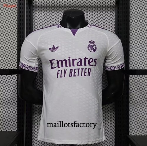 Maillot du Real Madrid Player 2026/27 Blanc/Violet