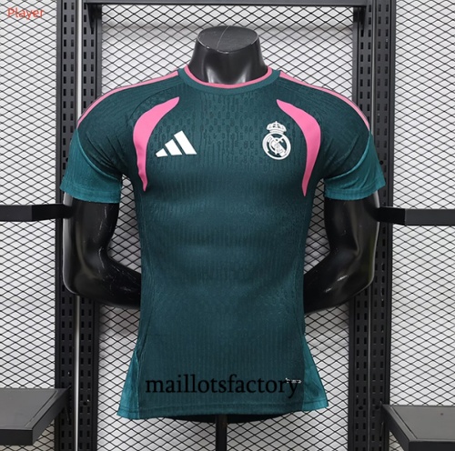 Maillot du Real Madrid Player 2026/27 Training Vert