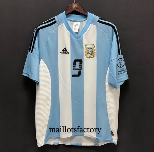 Maillot du Retro Argentina 2002 Domicile