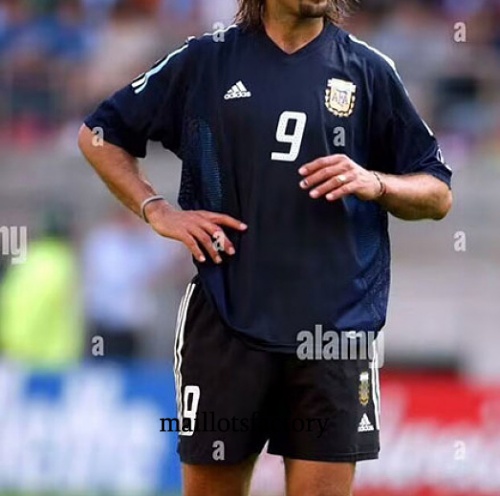 Maillot du Retro Argentine 2002 Exterieur