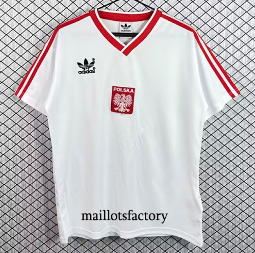 Maillot du Retro Pologne 1986 Domicile