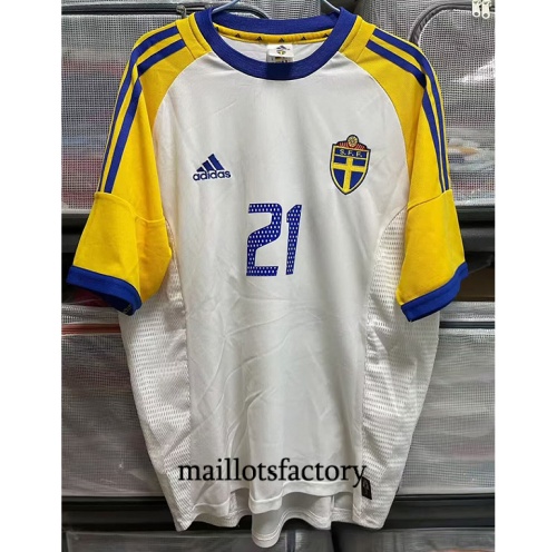 Maillot du Retro Suède 2002 Exterieur